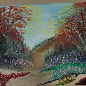 SPRING BLOOM OIL PAINTING 16 x 20 canvas original